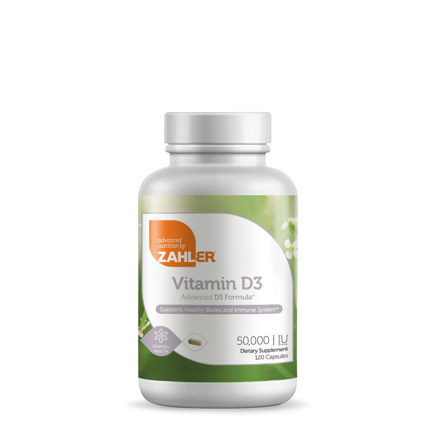 Zahler Vitamin D3 50000 IU
